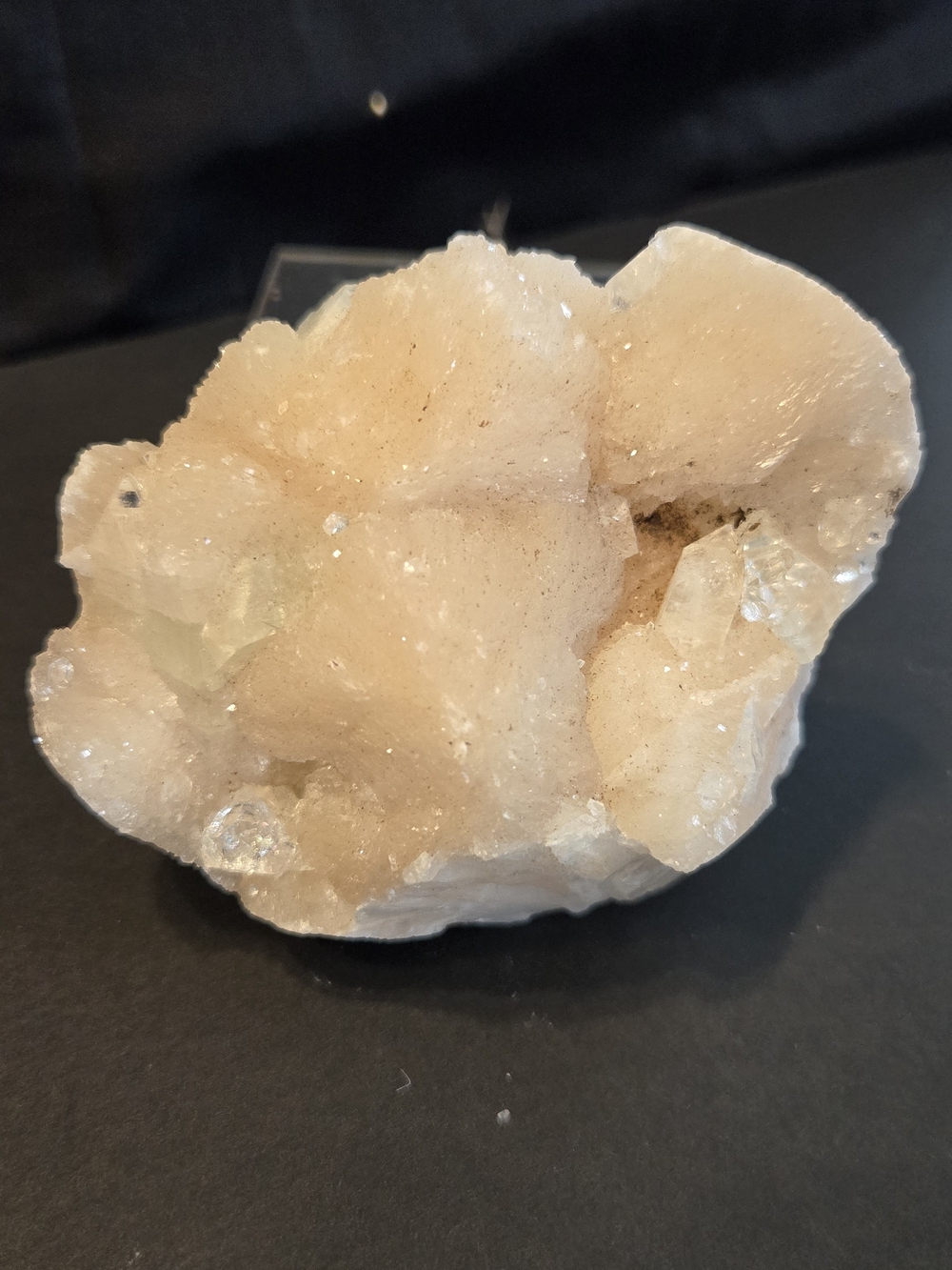 💎 Peach Stilbite & Apophyllite Crystal Cluster 9.52 oz